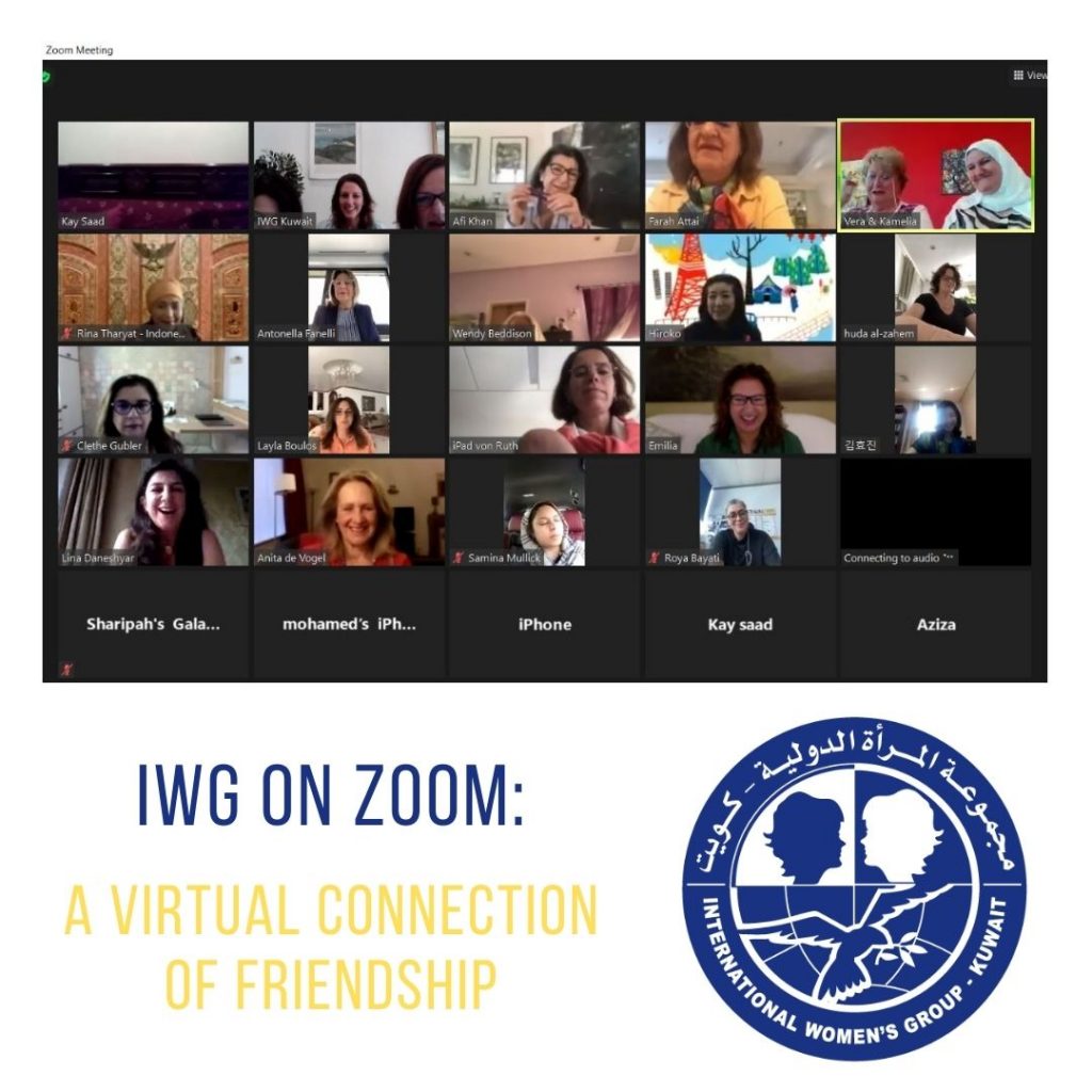 IWG organizes their first virtual interactive presentation on psychological stress management during  the Covid-19 pandemic.