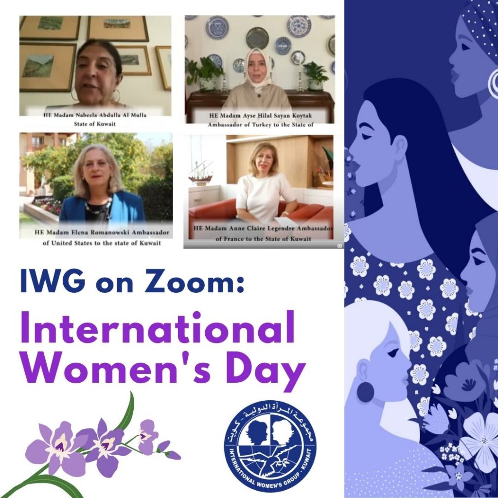 IWG International Women’s Day presentation on Zoom