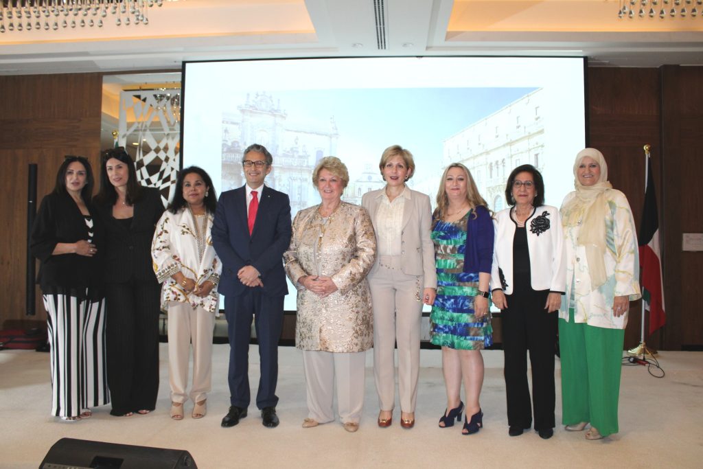 The International Women’s Group in Kuwait held an Italian Cultural Event under the title “The Great Beauty”,