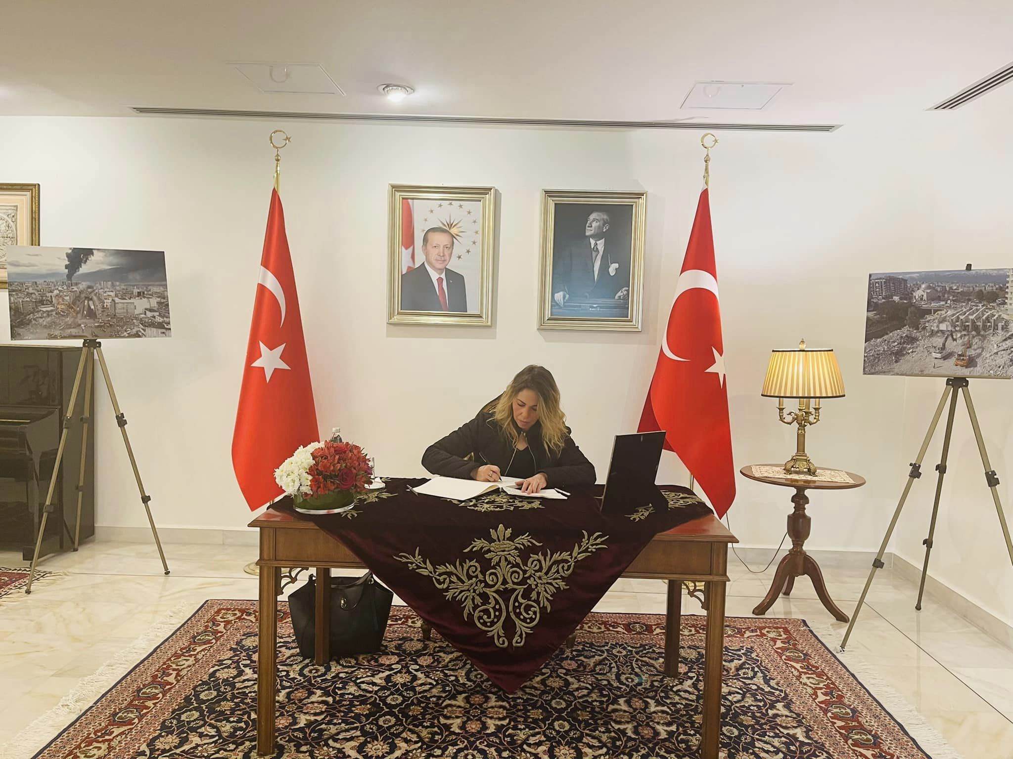 IWG offered condolences at the embassy of the Syrian Arab Republic and the embassy of the Republic of Türkiye